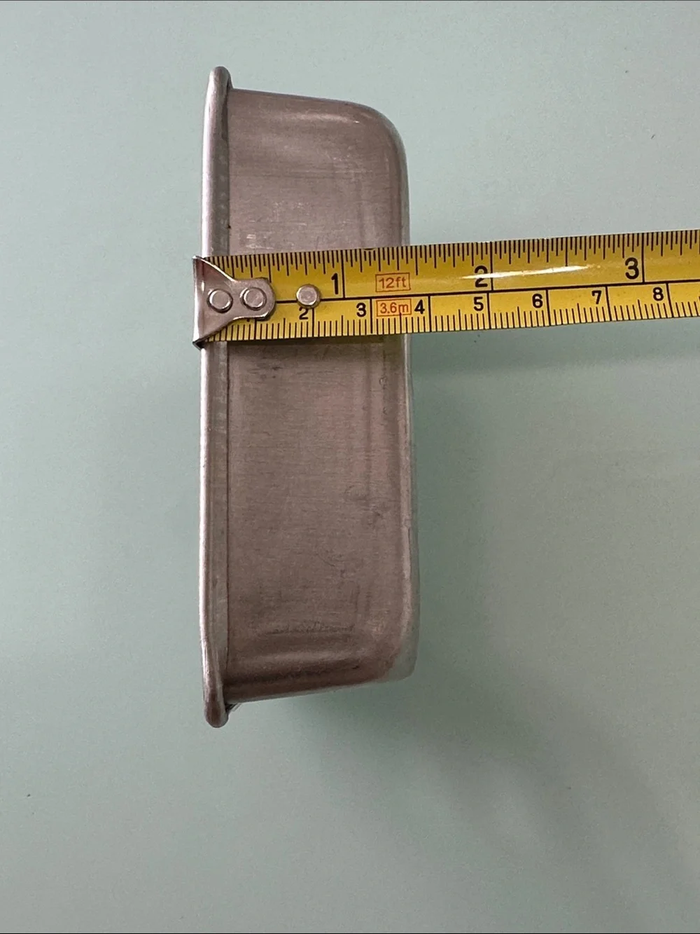 Aluminum mini loaf pans
